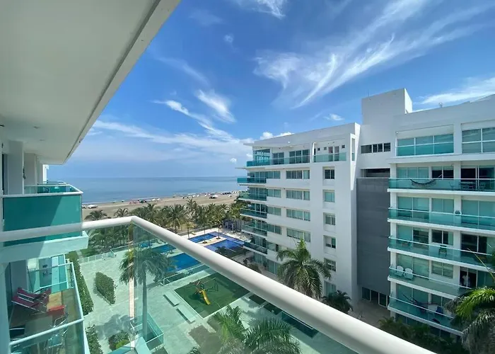 Apartamento Con Linda Vista Al Mar Primera Linea